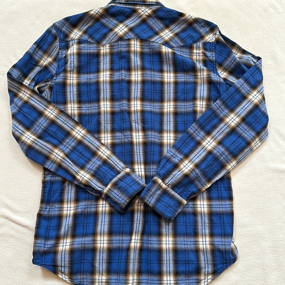 AEO Men's Western Style Plaid M - Picture 4 of 4